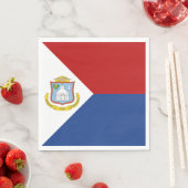 Vlag van Sint-Maarten Servet (Insitu)