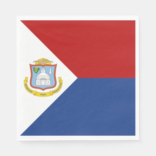 Vlag van Sint-Maarten Servet (Voorkant)