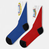 Vlag van Sint Maarten Sokken (Links)