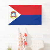 Vlag van Sint Maarten Spandoek (Insitu)