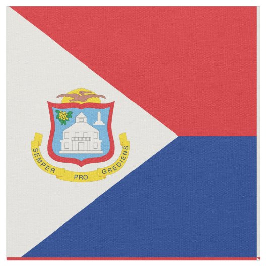 vlag van Sint Maarten Stof (Close Up)