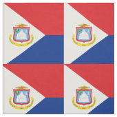 vlag van Sint Maarten Stof (Swatch)