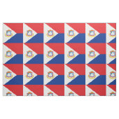 vlag van Sint Maarten Stof (Fat Quarter)