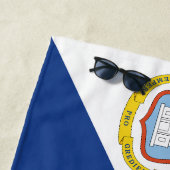 Vlag van Sint Maarten Strandlaken (In situ)