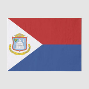 Vlag van Sint Maarten Tissuepapier