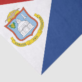 Vlag van Sint-Maarten Tissuepapier (Detail)