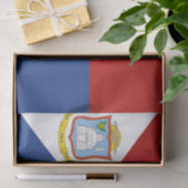 Vlag van Sint-Maarten Tissuepapier (Geschenk)