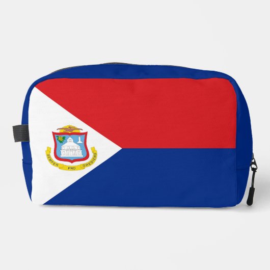 vlag van Sint Maarten Toilettasje (Voorkant)