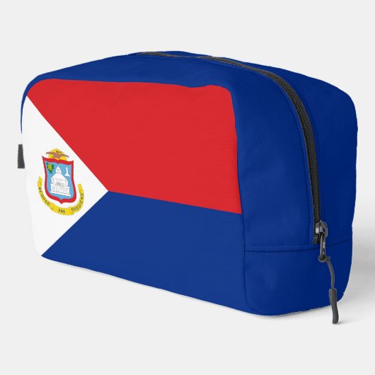 vlag van Sint Maarten Toilettasje (Rechterhoek)