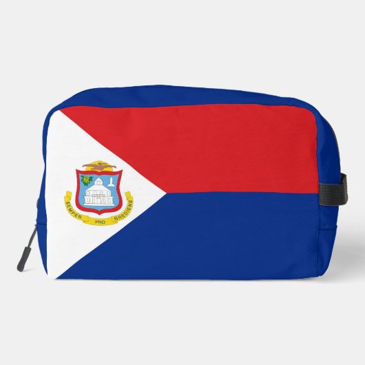 vlag van Sint Maarten Toilettasje (Achterkant)