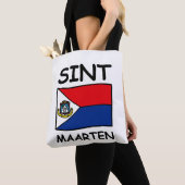 Vlag van Sint Maarten Tote Bag (Dichtbij)