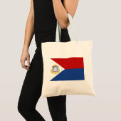Vlag van Sint-Maarten Tote Bag (Voorkant (product))