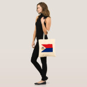 vlag van Sint Maarten Tote Bag (Voorkant (model))
