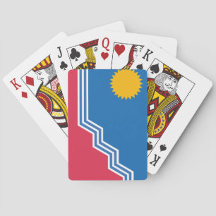 Vlag van Sioux Falls, South Dakota Pokerkaarten
