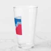 Vlag van Sioux-Herfsten (North Dakota) Glas (Links)