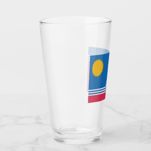 Vlag van Sioux-Herfsten (North Dakota) Glas (Rechts)