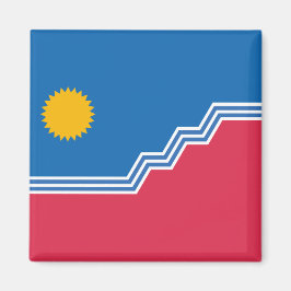 Vlag van Sioux-Herfsten (North Dakota) Magneet