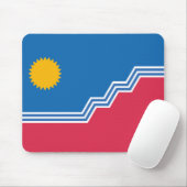 Vlag van Sioux-Herfsten (North Dakota) Muismat (Met muis)