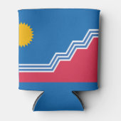 Vlag van Sioux-Herfsten, South Dakota Blikjeskoeler (Voorkant)