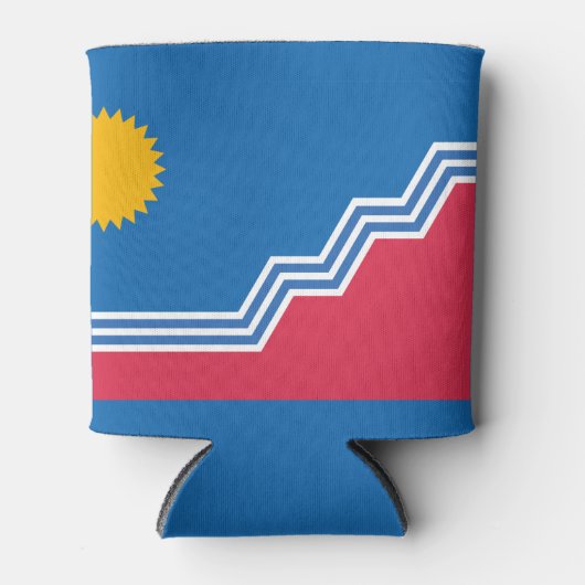 Vlag van Sioux-Herfsten, South Dakota Blikjeskoeler (Voorkant)