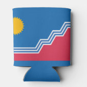 Vlag van Sioux-Herfsten, South Dakota Blikjeskoeler (Achterkant)