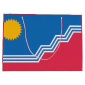 Vlag van Sioux-Herfsten, South Dakota Groot Cadeauzakje (Achterkant)