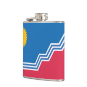 Vlag van Sioux-Herfsten, South Dakota Heupfles (Links)