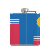 Vlag van Sioux-Herfsten, South Dakota Heupfles (Achterkant)