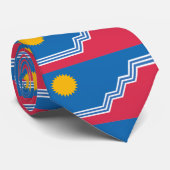 Vlag van Sioux-Herfsten, South Dakota Stropdas (Opgerold)