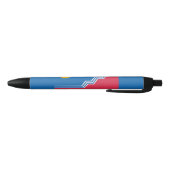 Vlag van Sioux-Herfsten, South Dakota Zwarte Inkt Pen (Bodem)