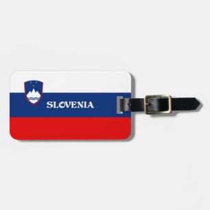 Vlag van Slovenië Bagagelabel