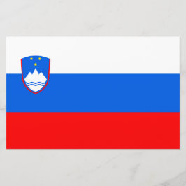 Vlag van Slovenië Briefpapier