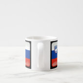Vlag van Slovenië Espresso Kop (Achterkant)