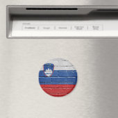 Vlag van Slovenië Magneet (Insitu (Vaatwasser))