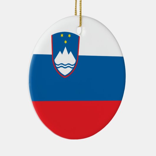 Vlag van Slovenië Ornament (Rechts)