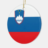 Vlag van Slovenië Ornament (Links)