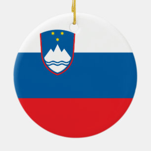 Vlag van Slovenië Ornament