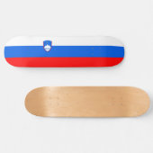 Vlag van Slovenië Persoonlijk Skateboard (Horizontaal)