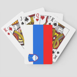 Vlag van Slovenië Pokerkaarten