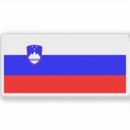 Vlag van Slovenië Sticker