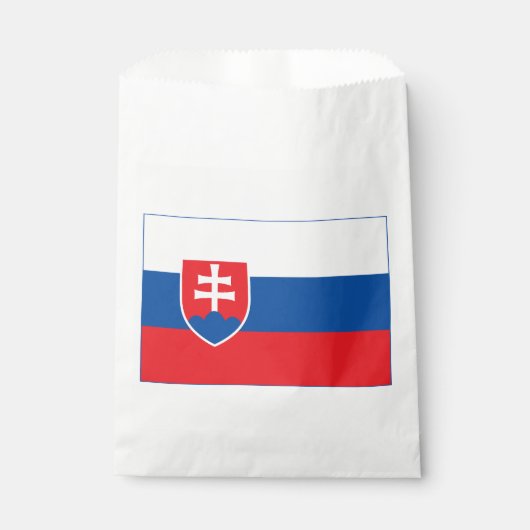 Vlag van Slowakije Bedankzakje (Voorkant)