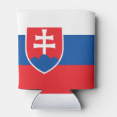 Vlag van Slowakije Blikjeskoeler (Achterkant)
