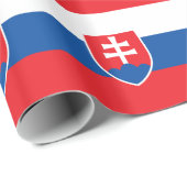 Vlag van Slowakije Cadeaupapier (Rol Hoek)
