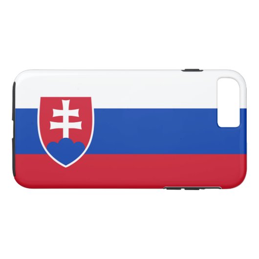 Vlag van Slowakije Case-Mate iPhone Case (Achterkant (Horizontaal))