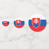Vlag van Slowakije Confetti (Voorkanten)