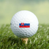 Vlag van Slowakije Golfballen (Insitu Shirt)
