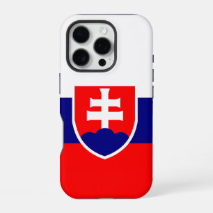 Vlag van Slowakije iPhone 16 Pro Hoesje
