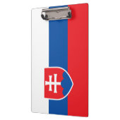 Vlag van Slowakije Klembord (Links)