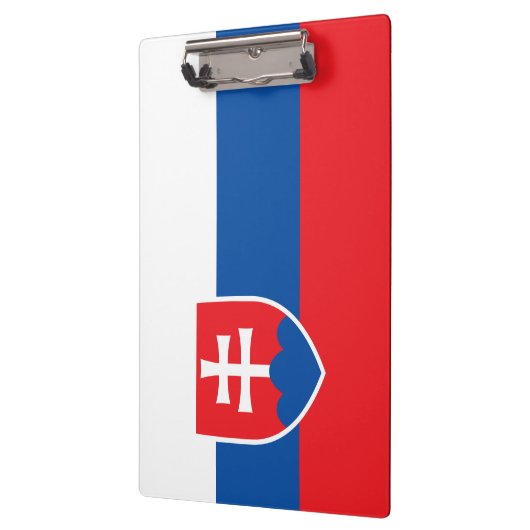 Vlag van Slowakije Klembord (Links)