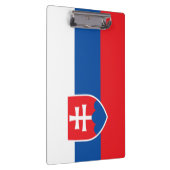 Vlag van Slowakije Klembord (Rechts)